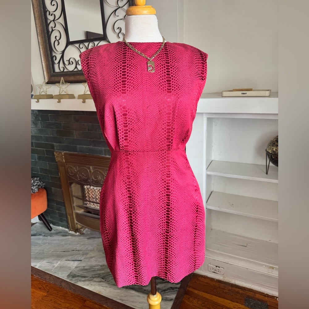 NWT Do + Be Snake Print Mini Dress
